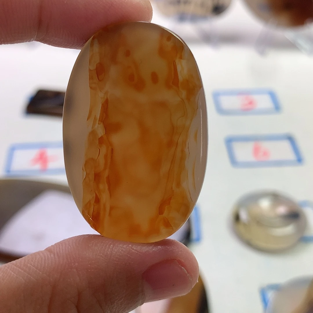 未镶嵌玛瑙/玉髓珠宝半成品