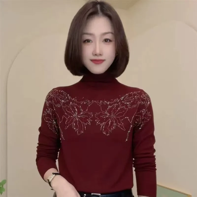 【撤柜断码甩】M1292女装体恤气质时尚秋季休闲百搭T恤