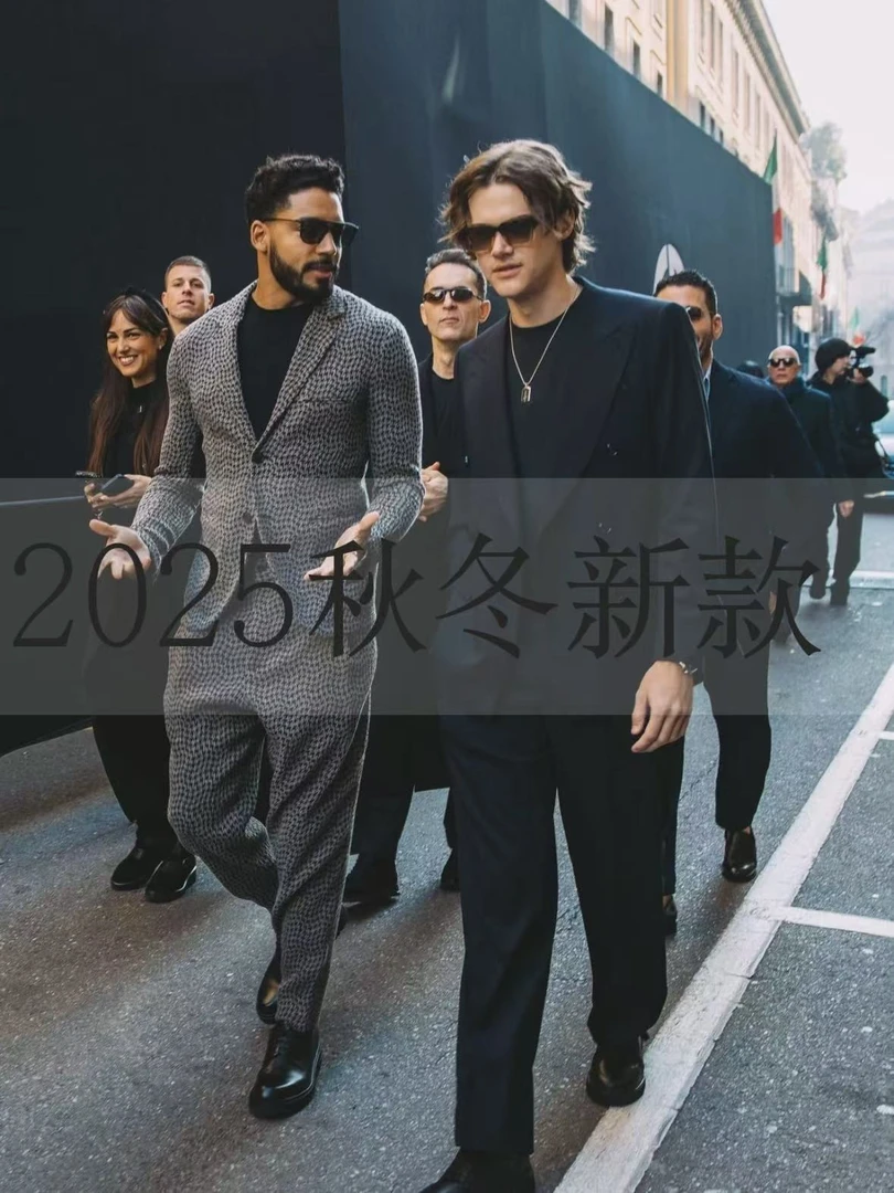 【9645】男士直筒牛仔裤 高级感时尚潮流百搭