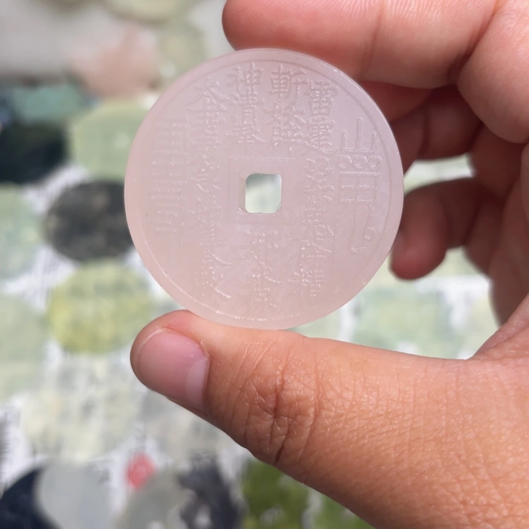 蛇纹石玉合金颈饰