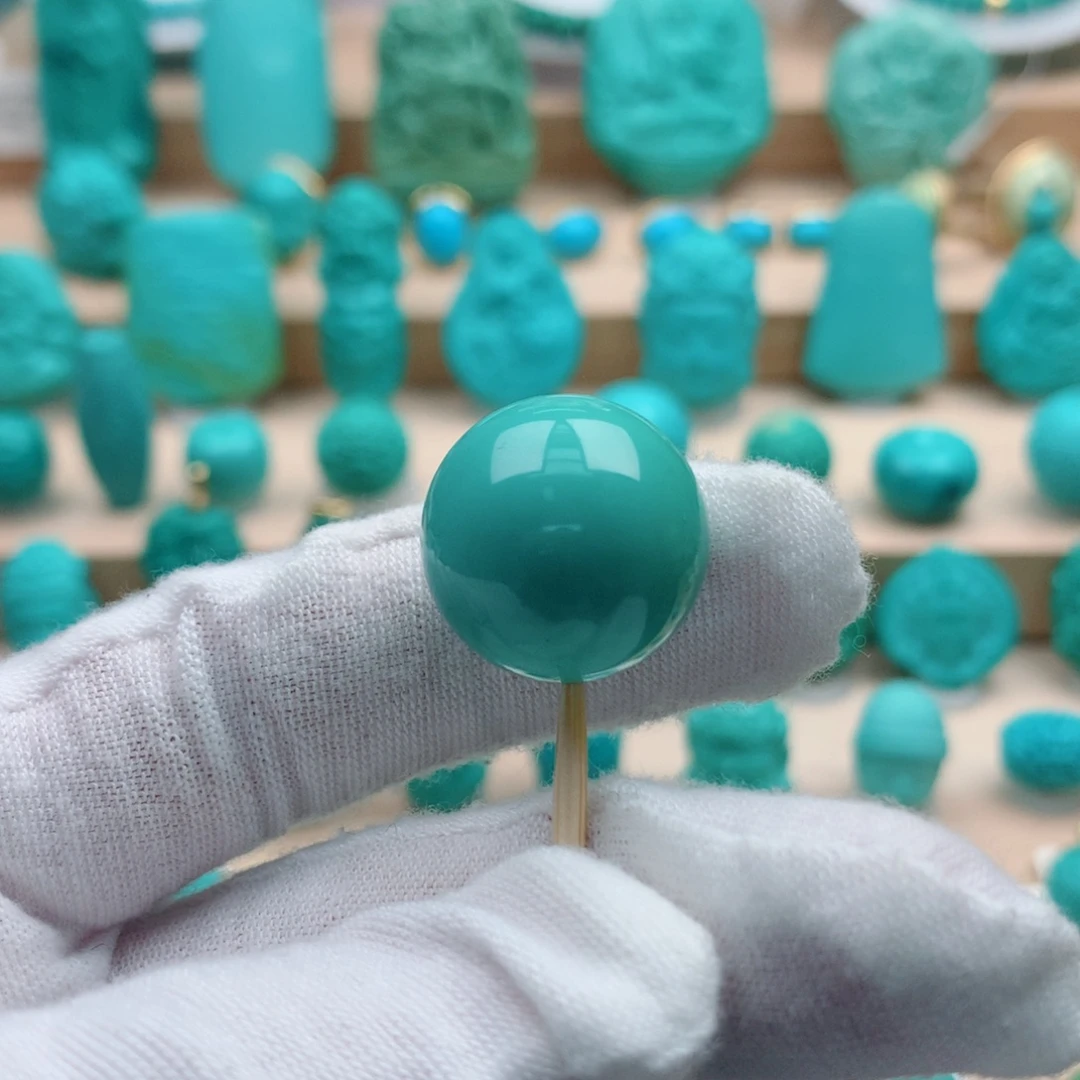 绿松石未镶嵌配饰