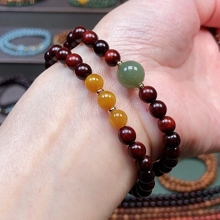 手串/手链檀香紫檀（小叶紫檀）0.6