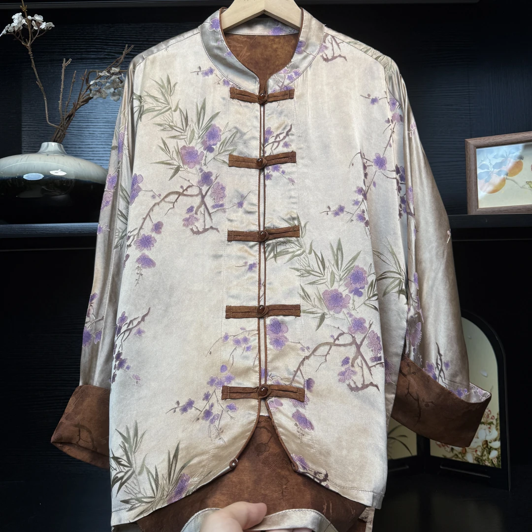 【月梅】中式改良复古气质开衫2595