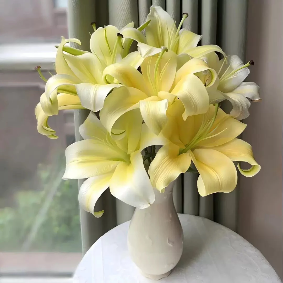 【黄天霸百合】香水百合云南鲜花一单包邮包邮 发货后不支持退款