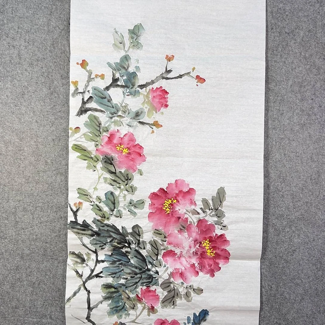 国画072 牡丹花等经济植物和花卉资源