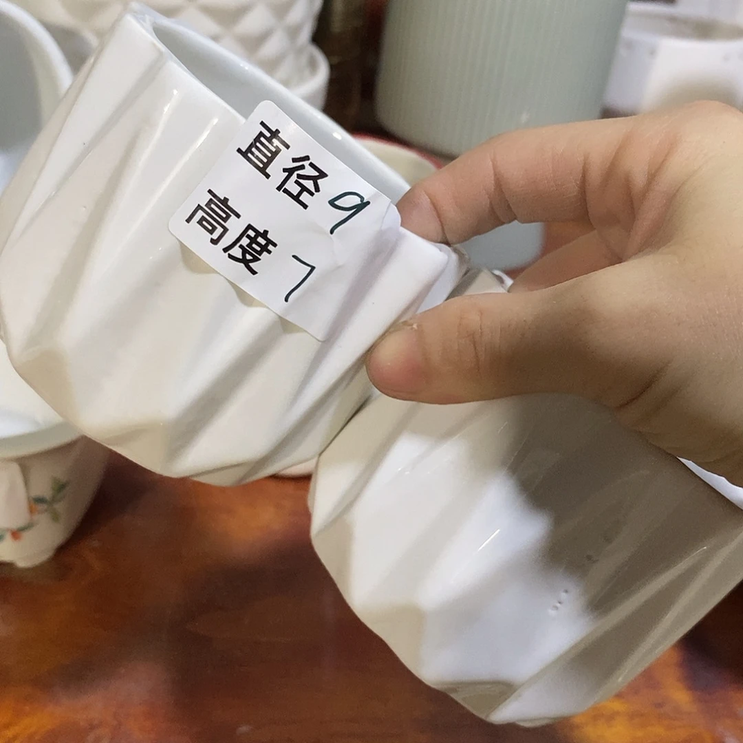 陶杯子陶盆有孔 瑕疵介意勿拍