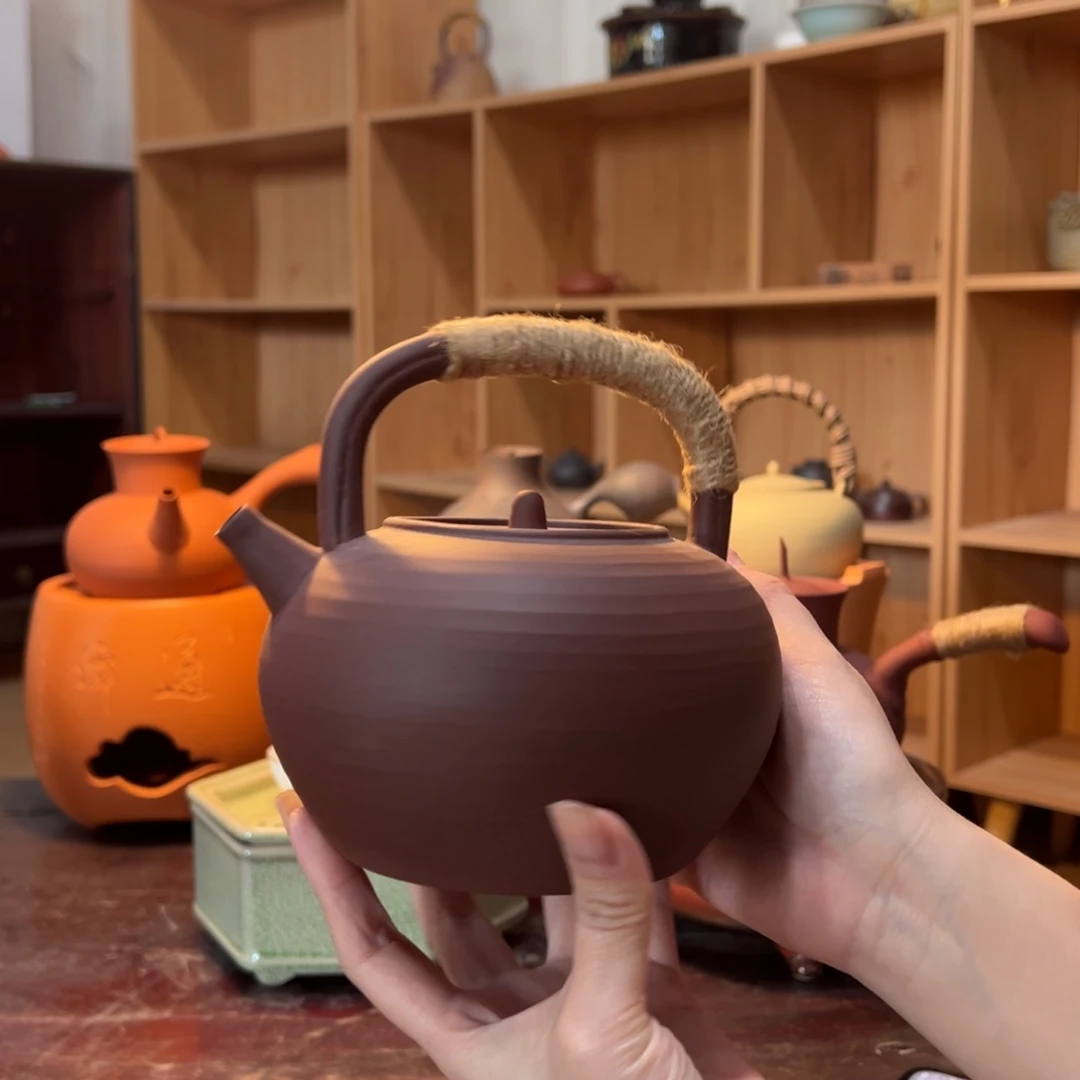 刘***小陶炮口提梁壶900cc