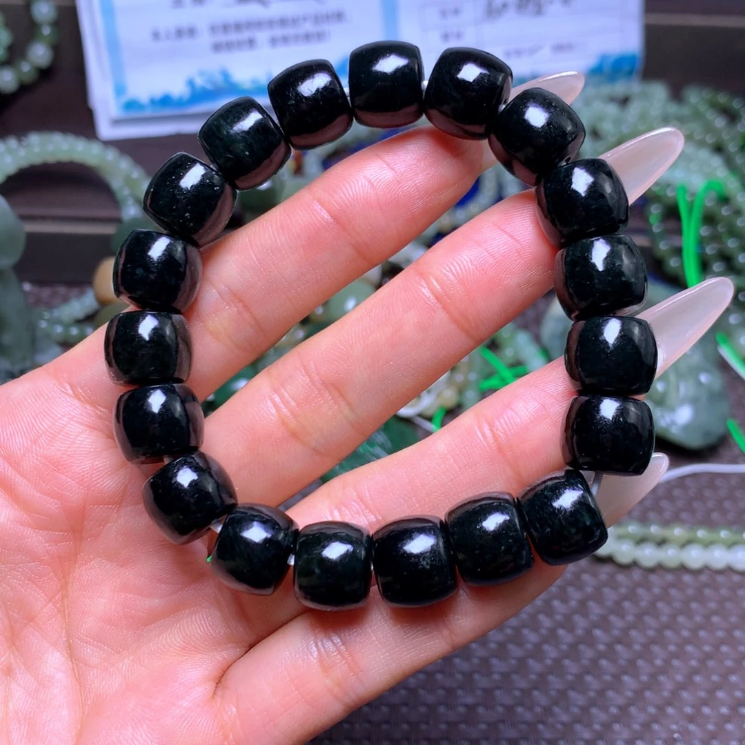 未镶嵌手串和田玉卡12