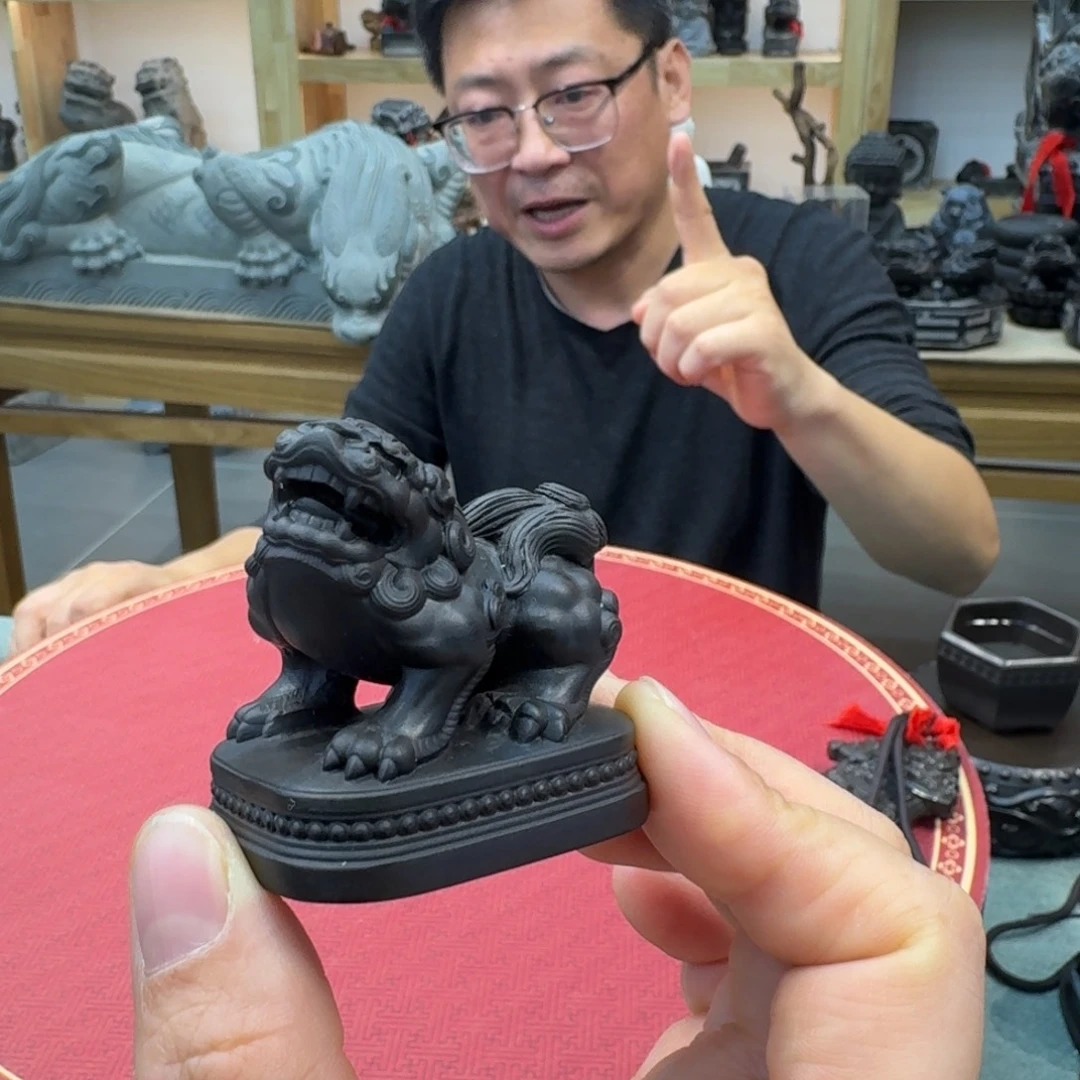 西安石晋錾石雕手工雕刻摆件