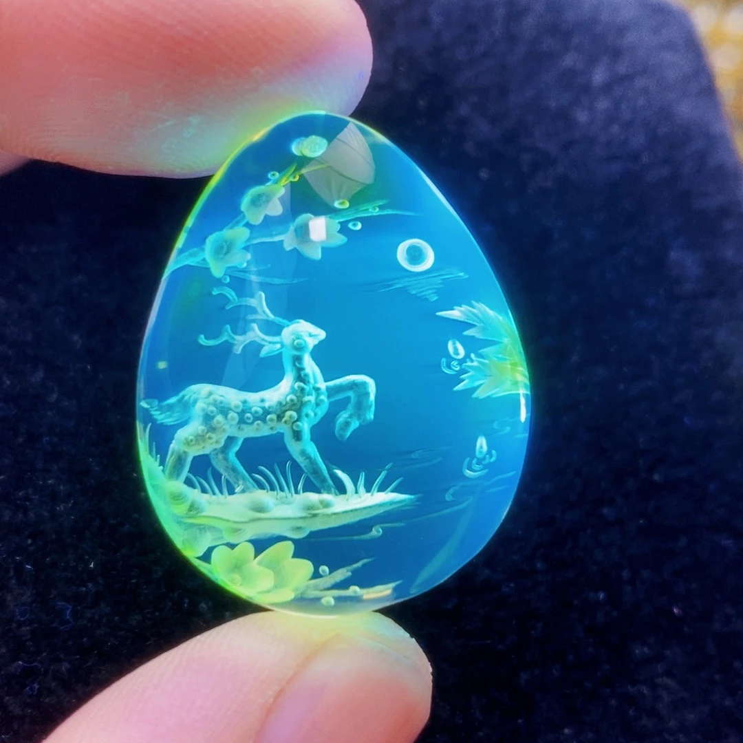 【闪购商品】未镶嵌吊坠(不含链)金珀