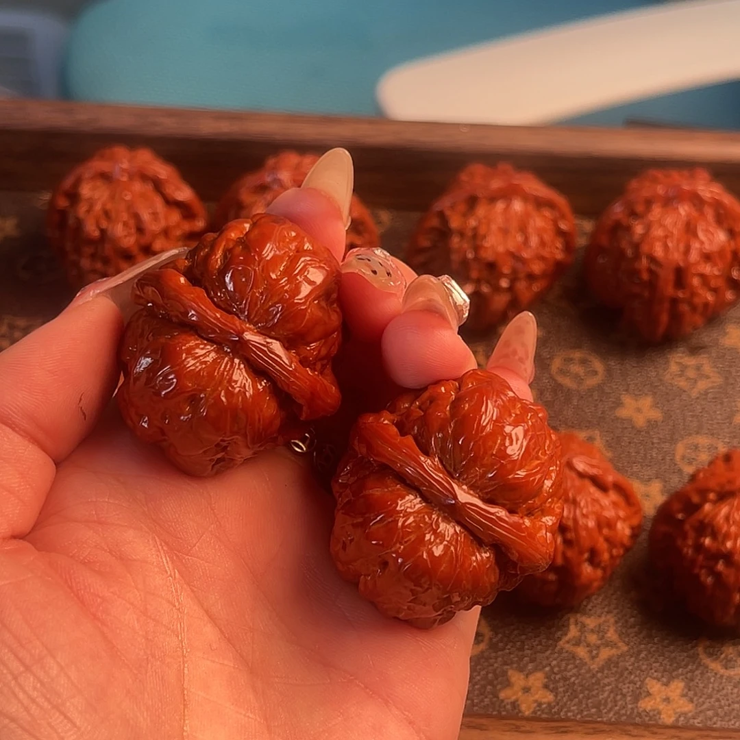 吊坠文玩核桃蛤蟆头36