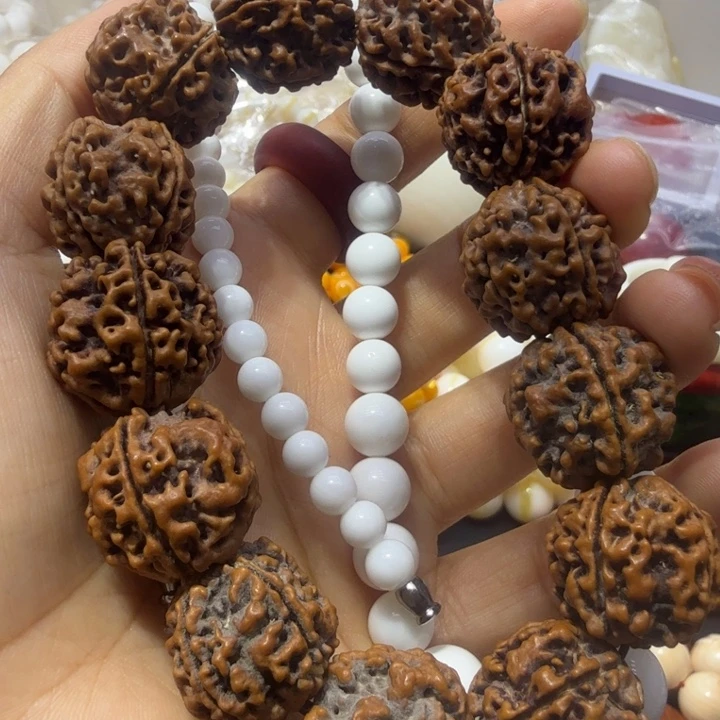 核桃手串/手链白塔链