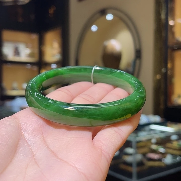 未镶嵌手镯和田玉59#52.61g