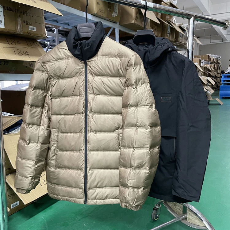 （208）清仓特惠可脱卸商务休闲加厚保暖大气羽绒服冬品牌代工