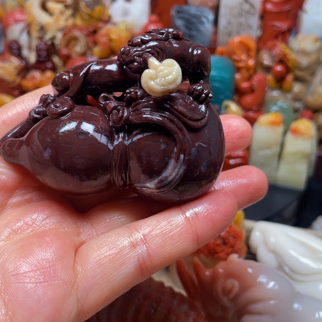 寿山石印石精美寿山