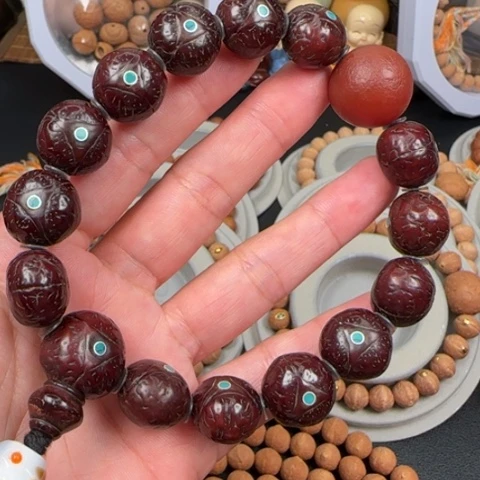 凤眼菩提吊坠龙眼