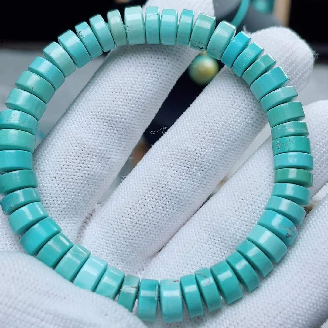 未镶嵌绿松石珠宝半成品