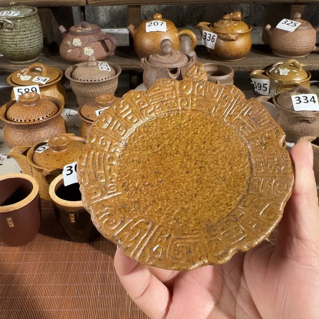 缸杯垫原谷烧高温粗瓷