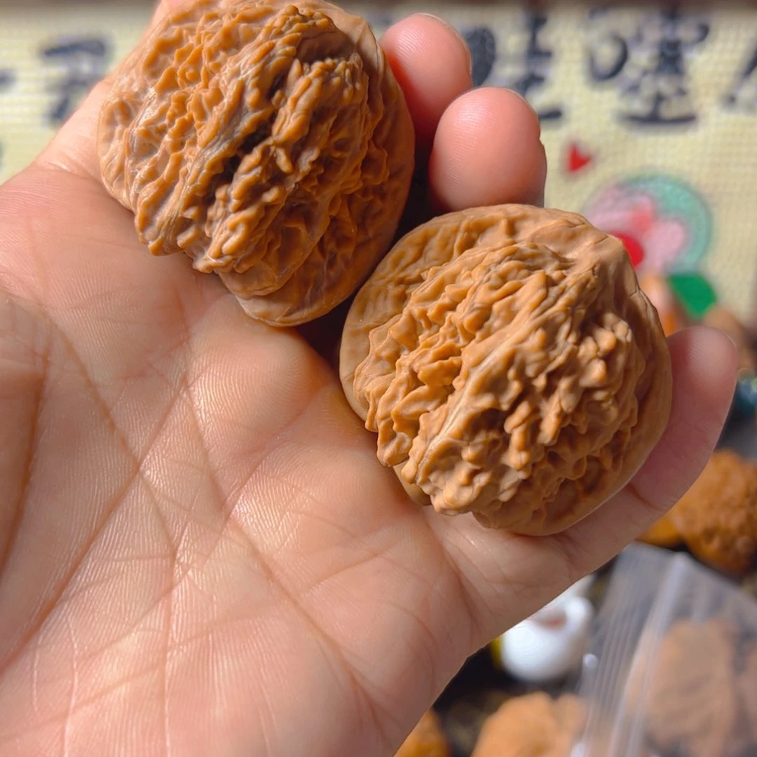 把件文玩核桃四座楼43