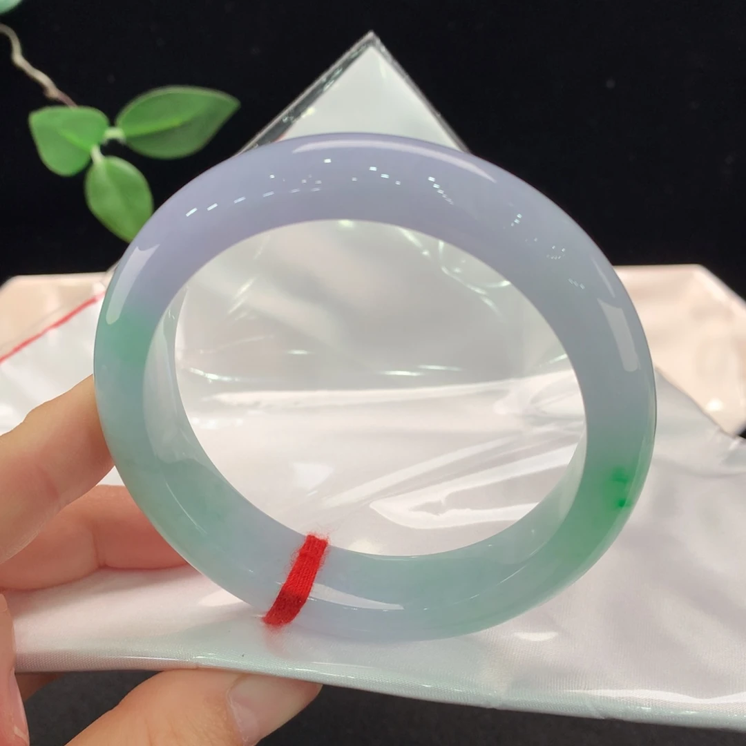 翡翠未镶嵌手镯0539