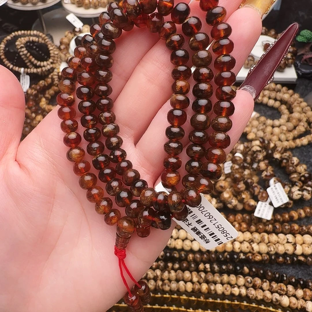 琥珀未镶嵌手链抚顺琥珀