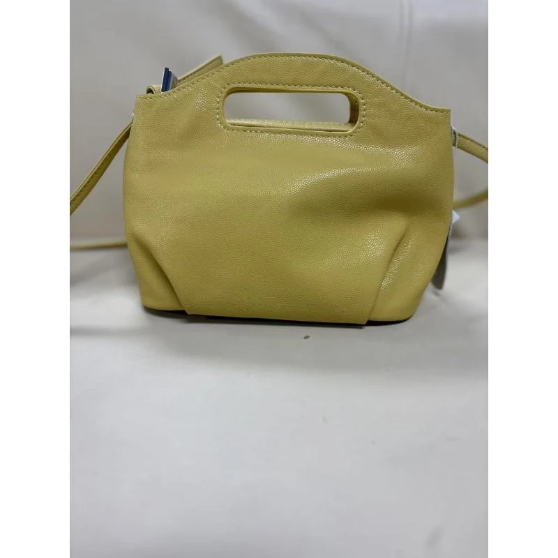 时尚潮流打造真皮女士包手拎斜跨 0572 黄色