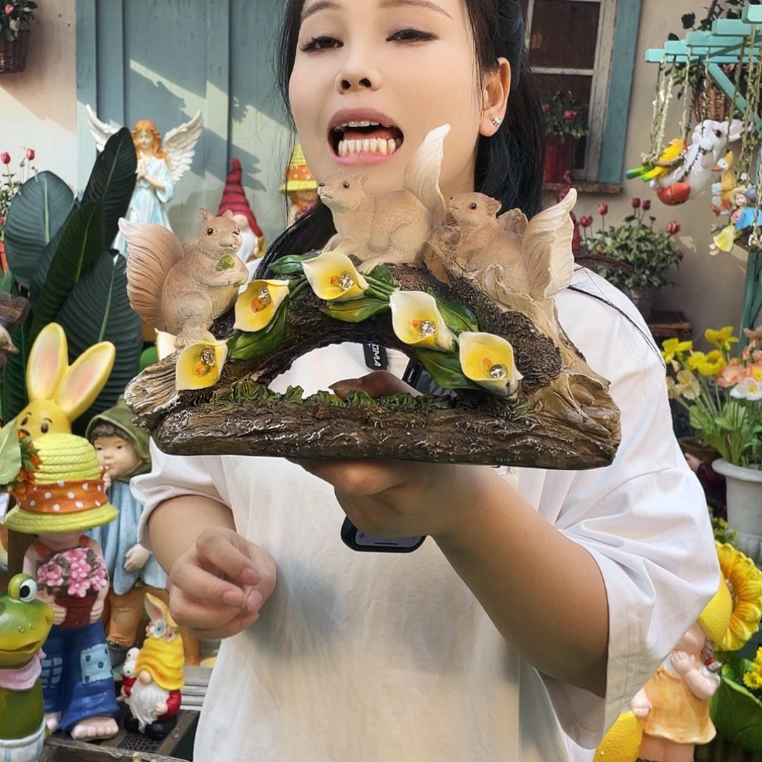 摆件欧美摆件红红火火