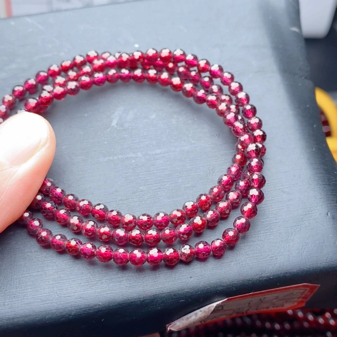 石榴石未镶嵌手链大清仓