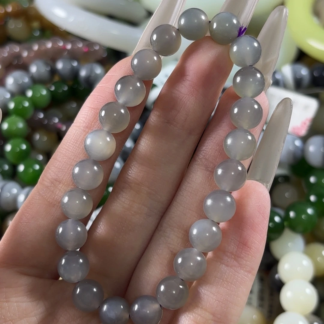 和田玉未镶嵌手链131