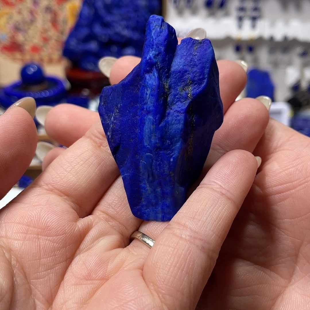 未镶嵌青金石漏 原石