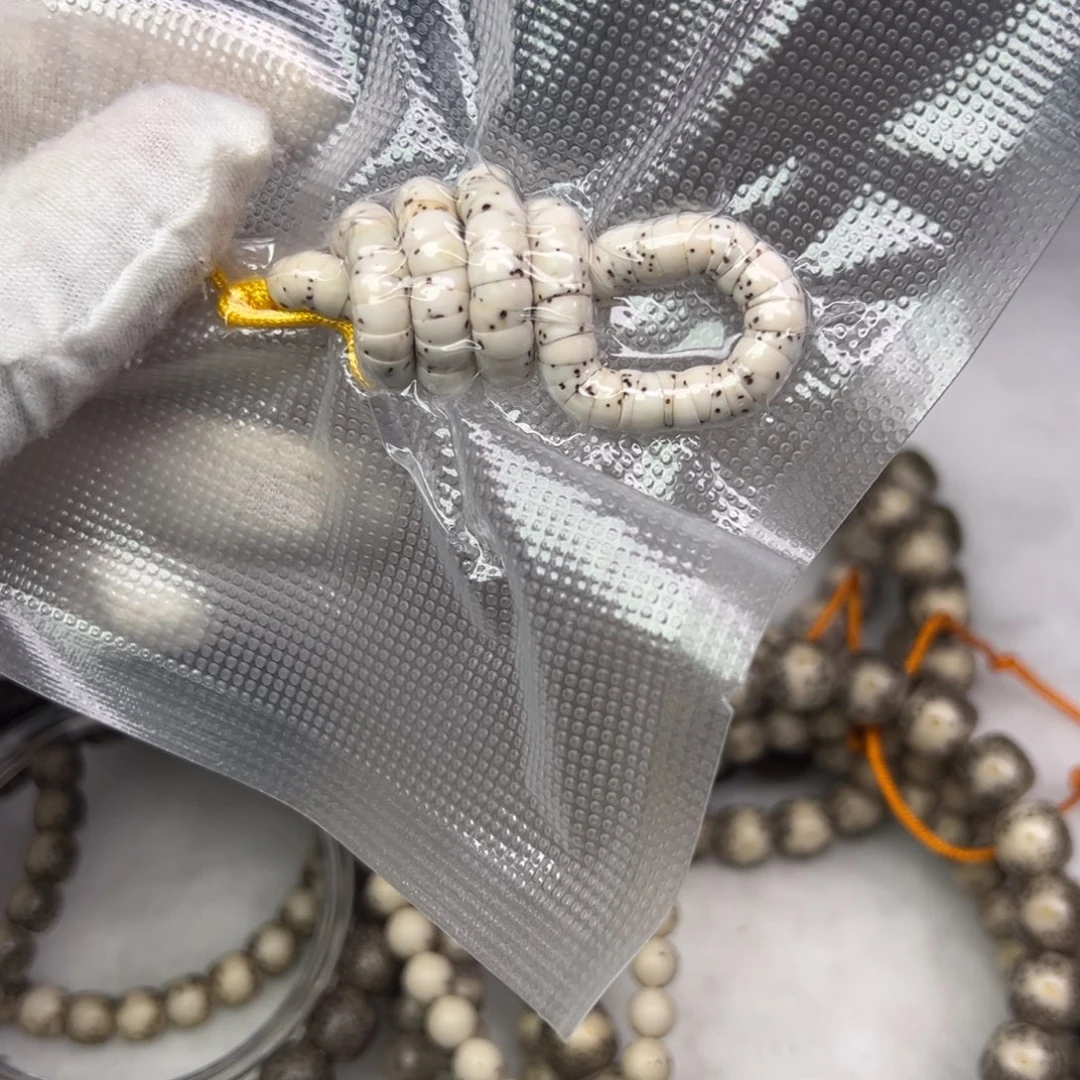 星月菩提吊坠骨瓷白数星星