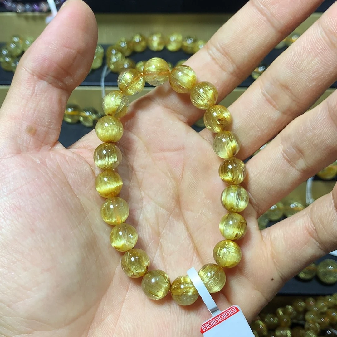 水晶手链未镶嵌钛晶10