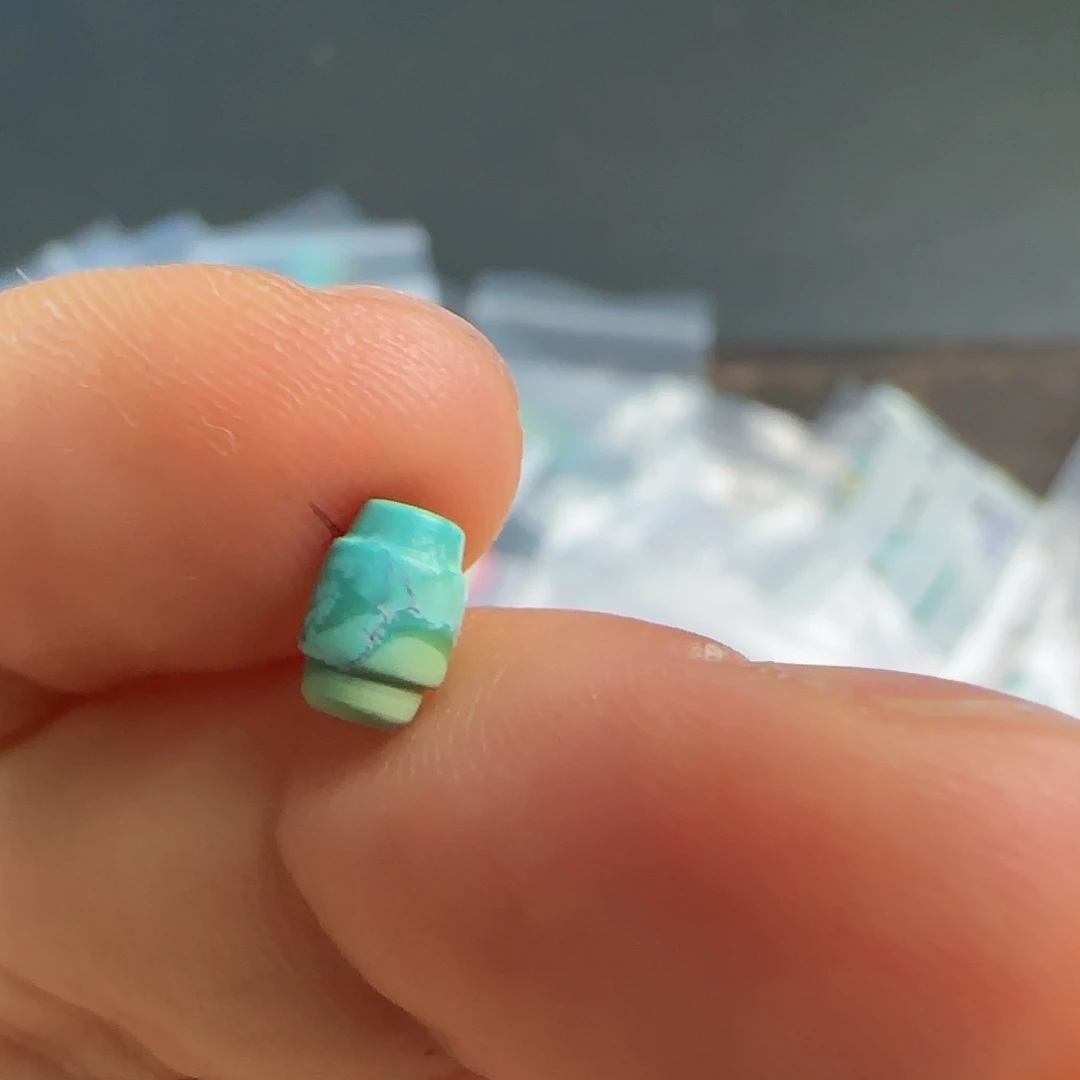 绿松石珠宝半成品未镶嵌