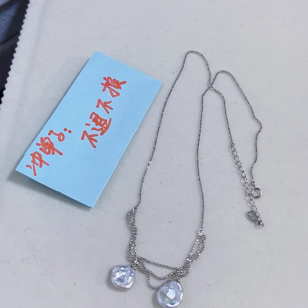 银S925镶嵌淡水珍珠特价秒杀正版珠宝天然珍珠