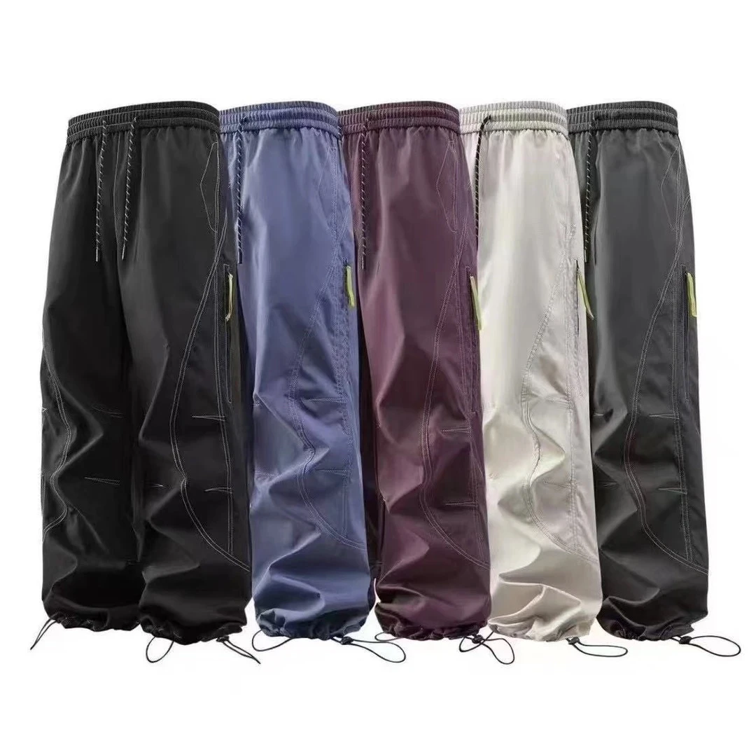 美式工装裤冲锋裤户外防水裤子登山机能潮牌男女同款休闲裤