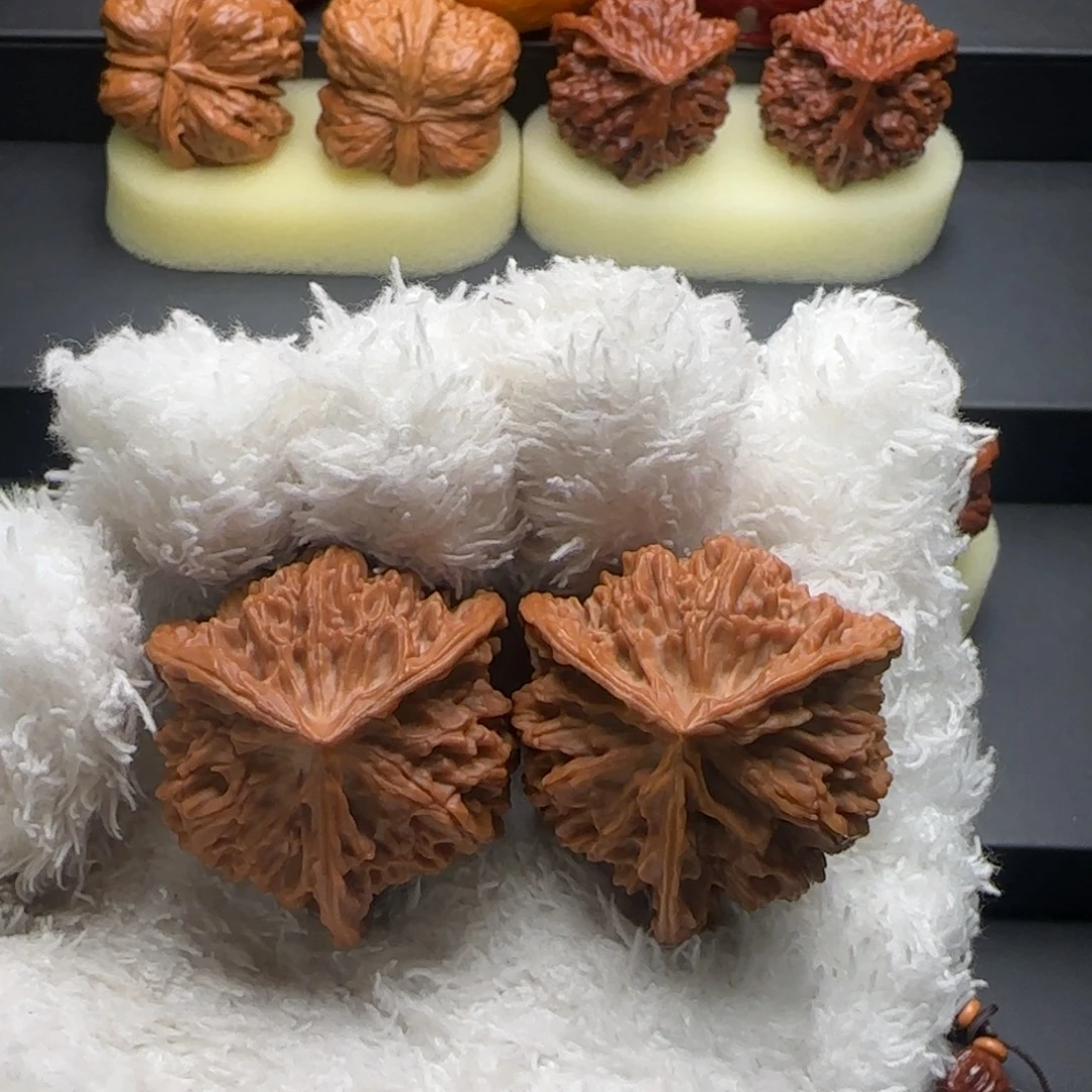 文玩核桃把件盘龙纹奔全品7500