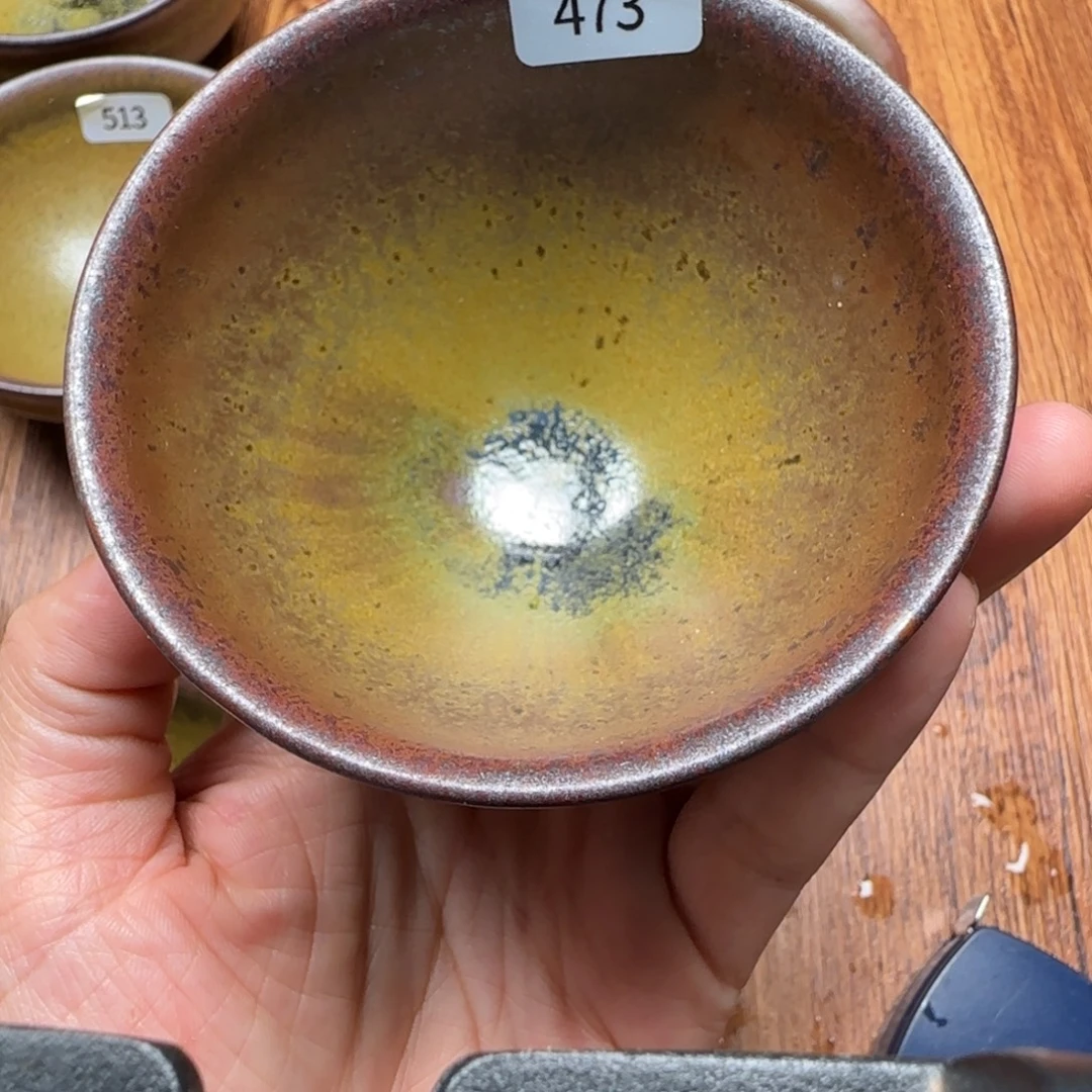 让***去柴烧建盏茶盏茶杯473