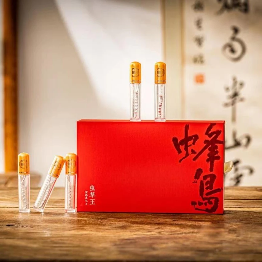 蜂鸟工坊手工艺品银虫草型茶宠摆件套装礼盒装每一只不一样