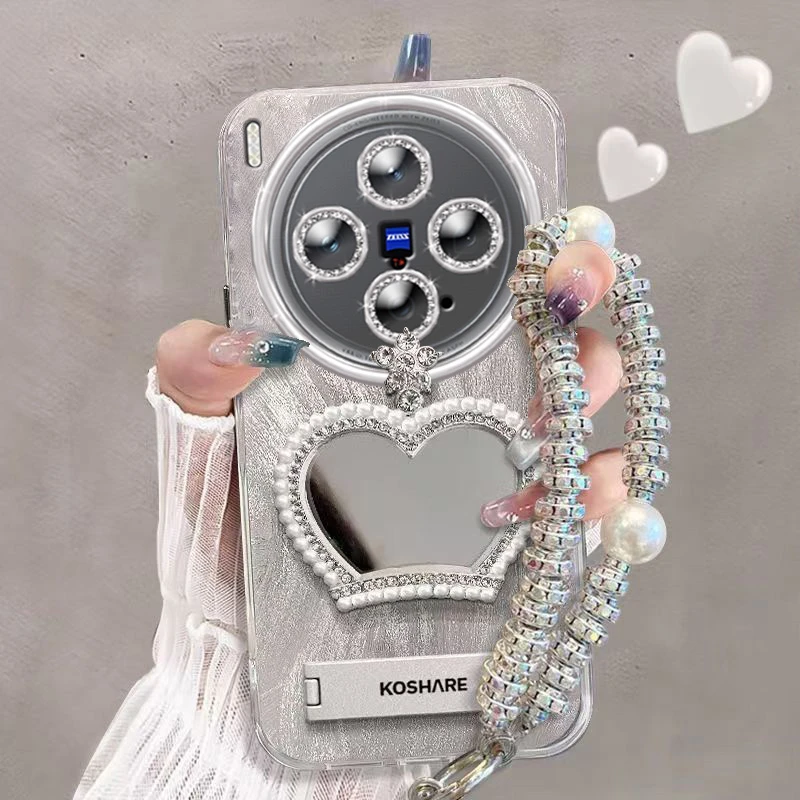 全包摄像头VIVOX300手机壳皇冠镜子V2509A软壳x300pro羽纱新款高