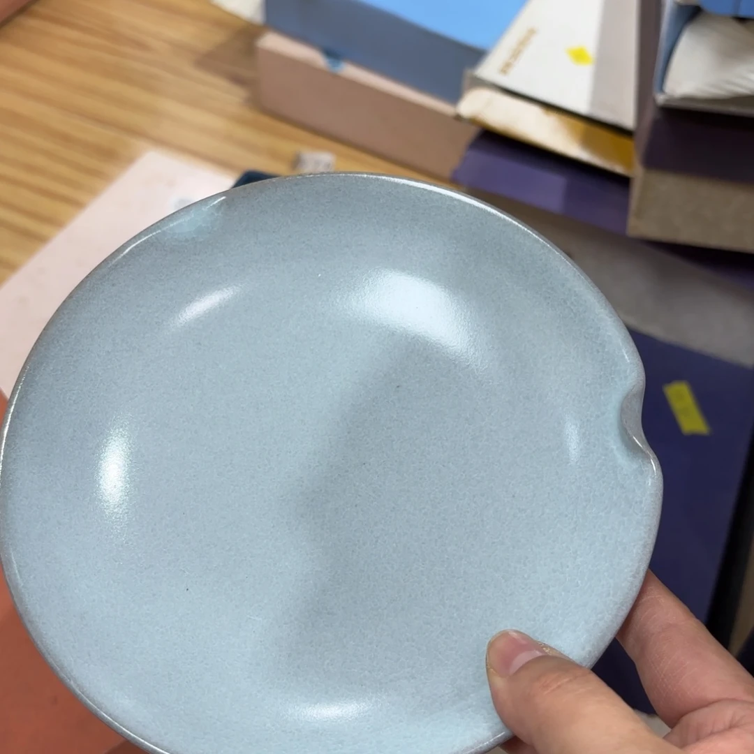 瓷片橘吉陶胎壶承