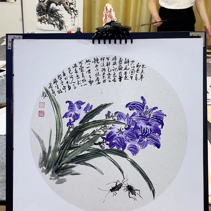 国画张圣敏先生纯手绘作品