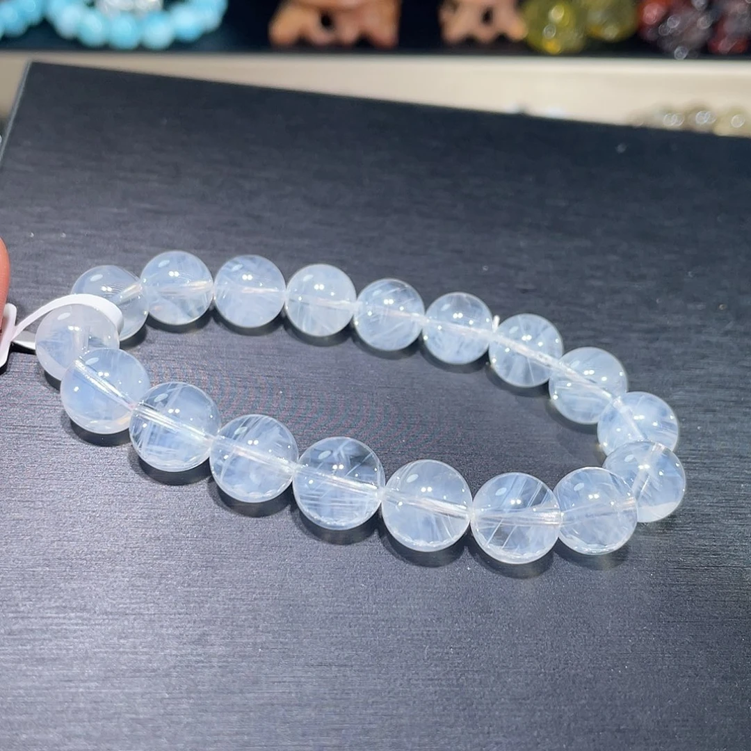 未镶嵌水晶手链蓝针手链