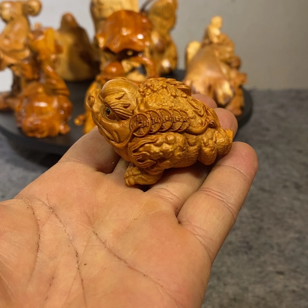柏木（崖柏）木雕工艺品摆件家居装饰手把件