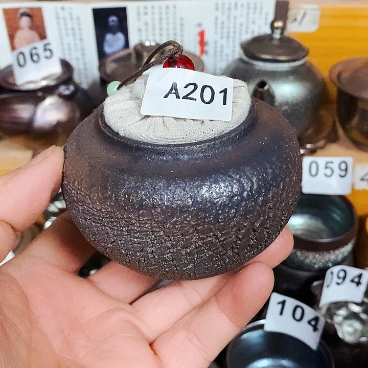 紫砂茶杯柴烧纯手工201