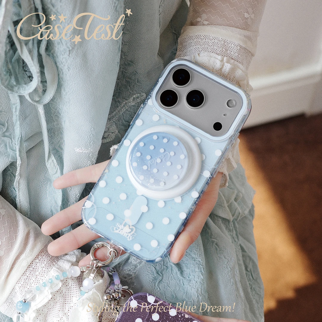 壳试验粉雾星辰双层渐变磁吸适用iPhone17promax16pro手机壳少女