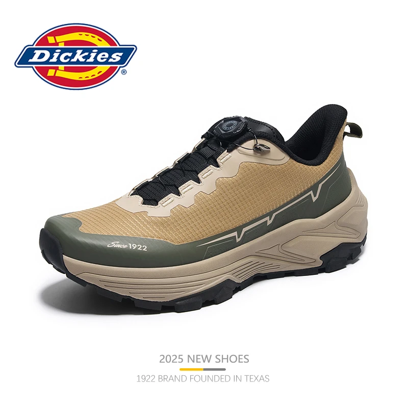 Dickies男士新款运动鞋透气百搭低帮跑步鞋轻便防滑户外耐磨男鞋