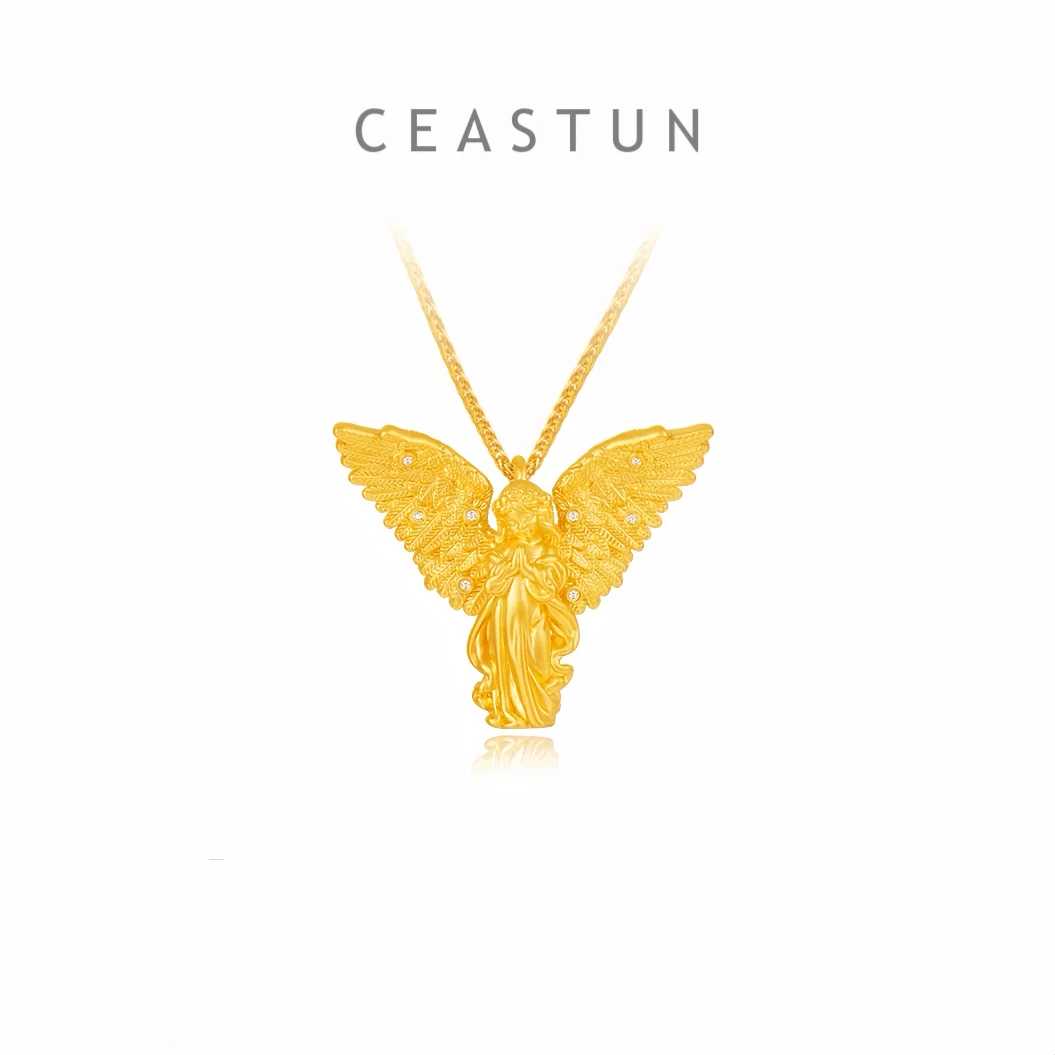 铜合金项链 项链【光痕圣翼】CEASTUN 高级百搭项链【非黄金】~LG242