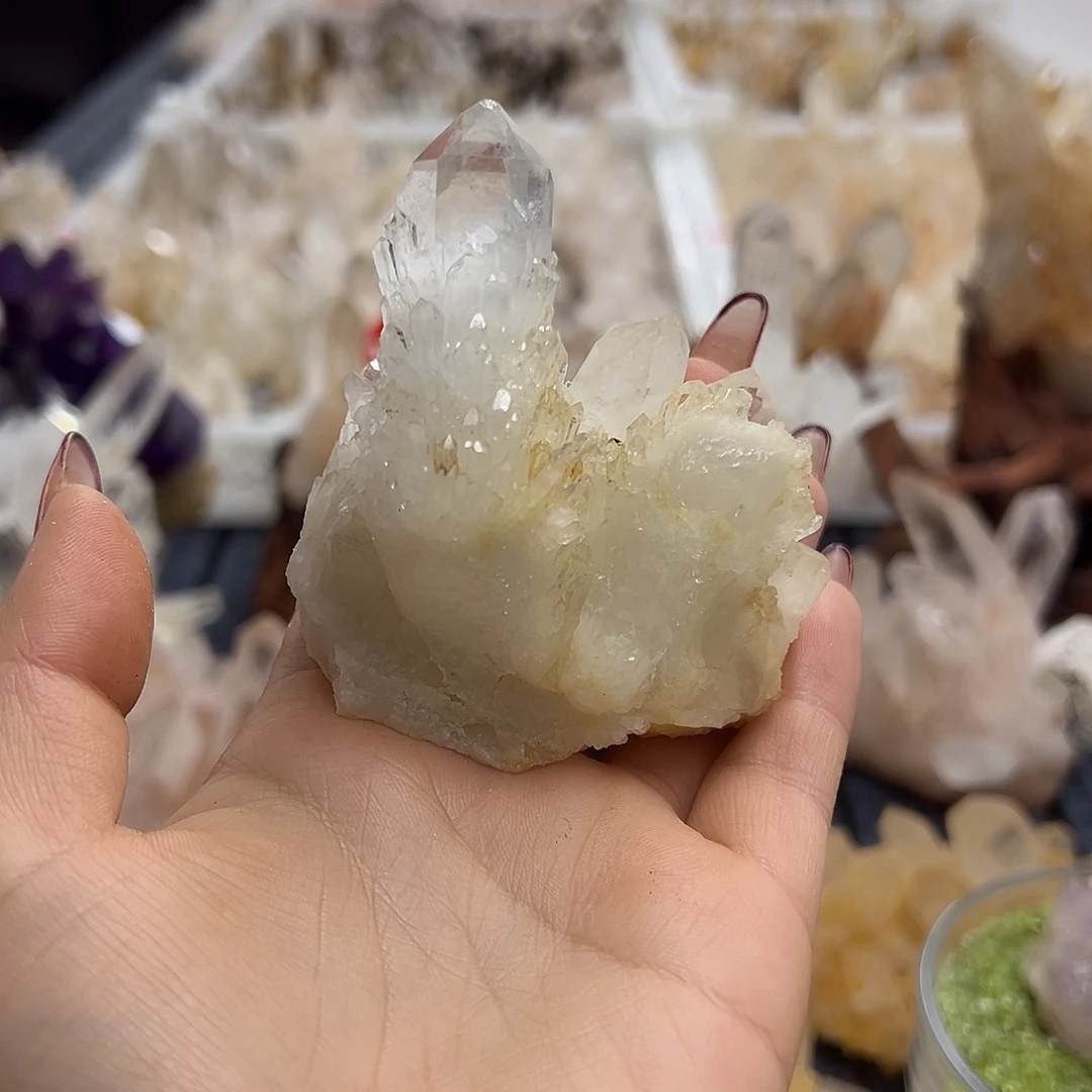 芙***妮水晶银S925镶嵌珠宝半成品