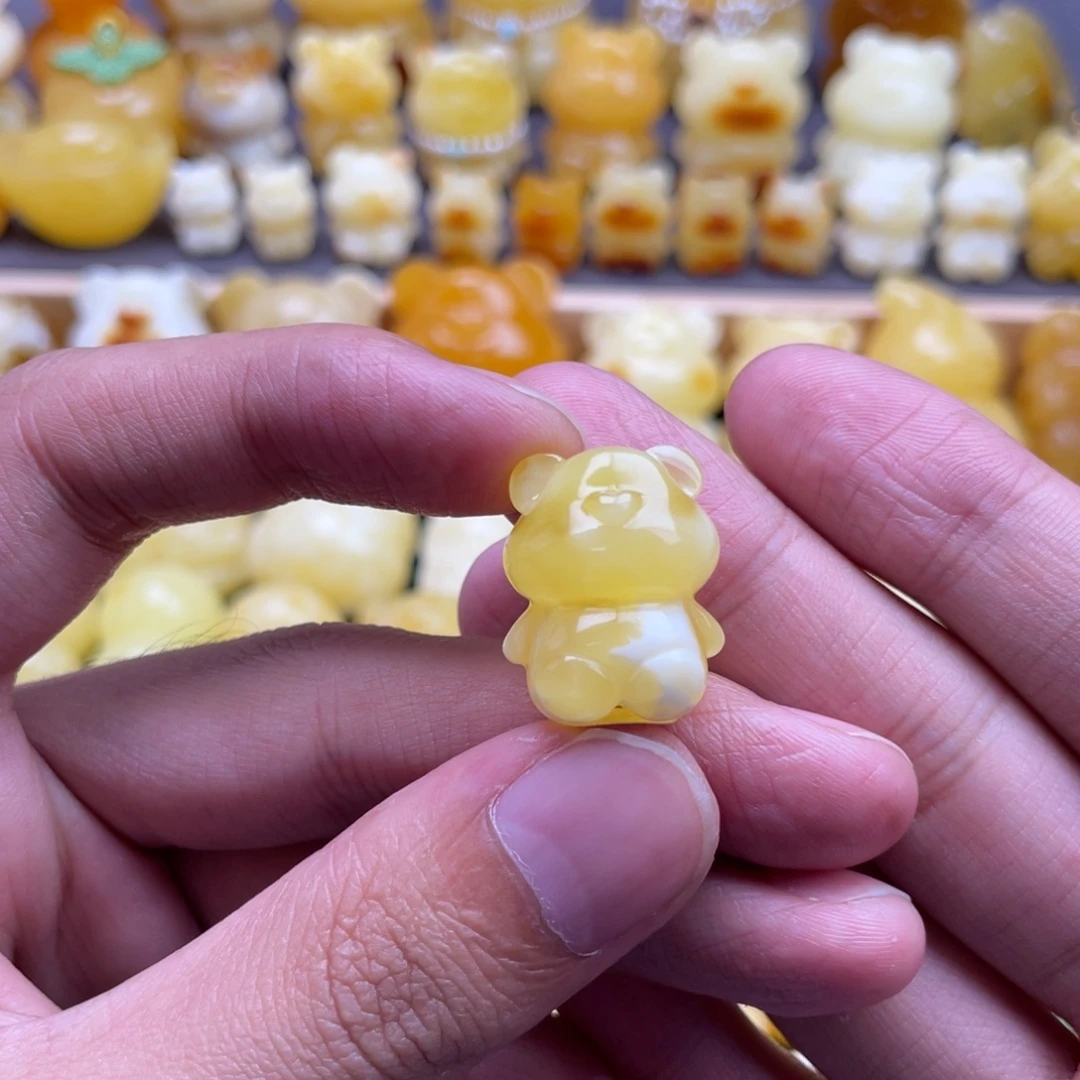 琥珀未镶嵌裸石蜜蜡