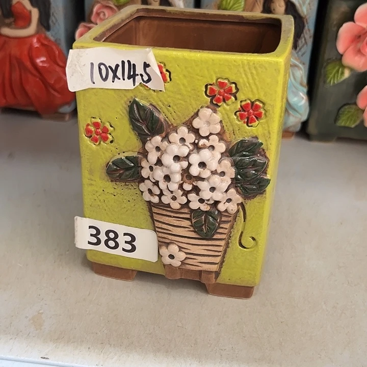 粗陶材质多肉花盆